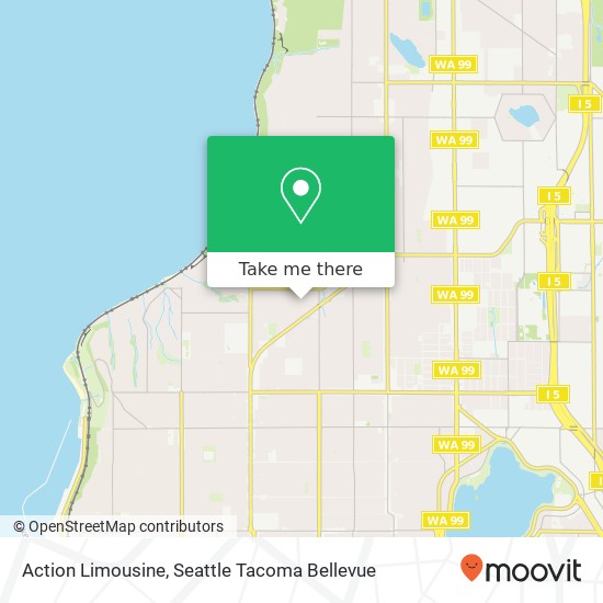 Action Limousine map