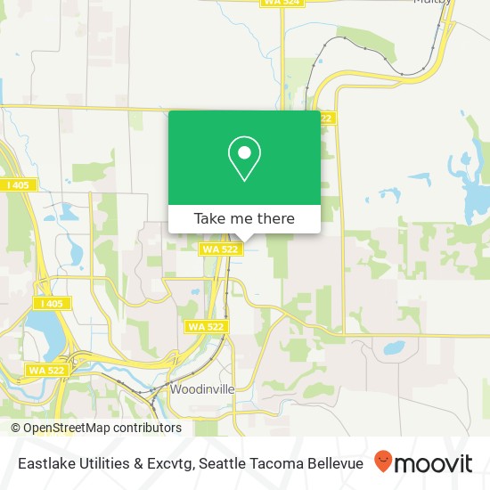 Mapa de Eastlake Utilities & Excvtg