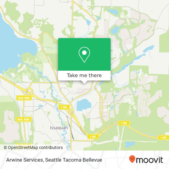 Arwine Services map