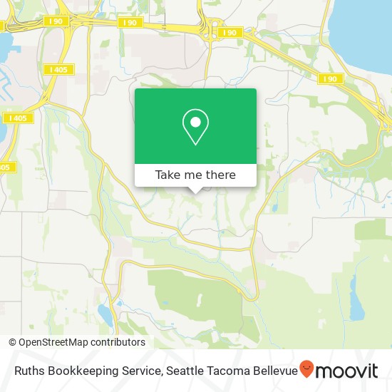 Ruths Bookkeeping Service map
