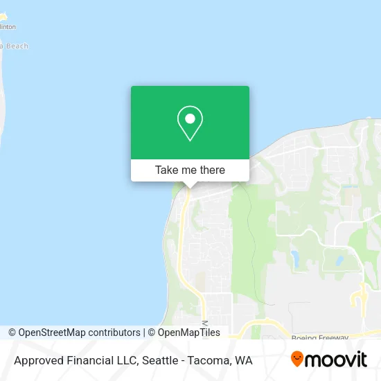 Mapa de Approved Financial LLC