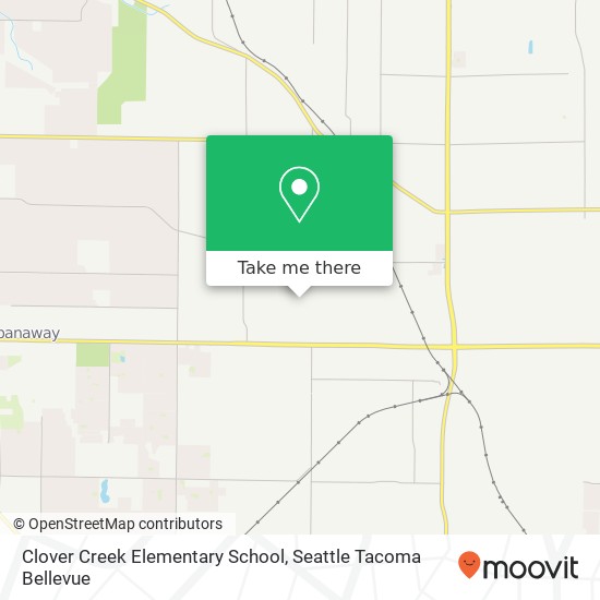 Clover Creek Elementary School map