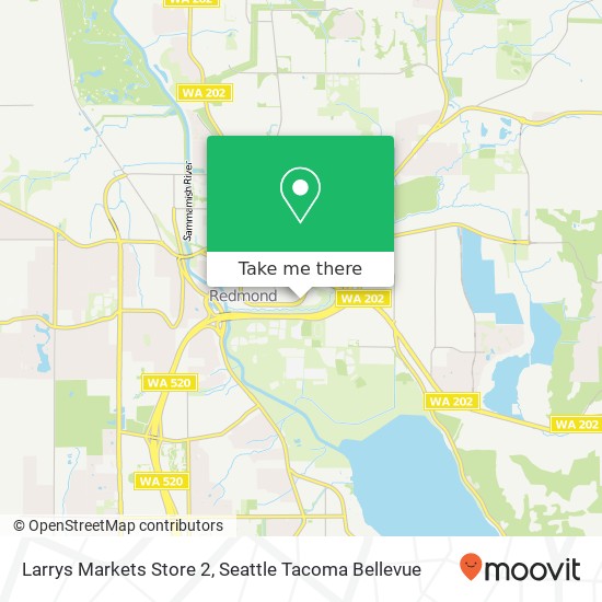 Larrys Markets Store 2 map