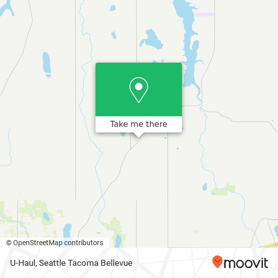 U-Haul map