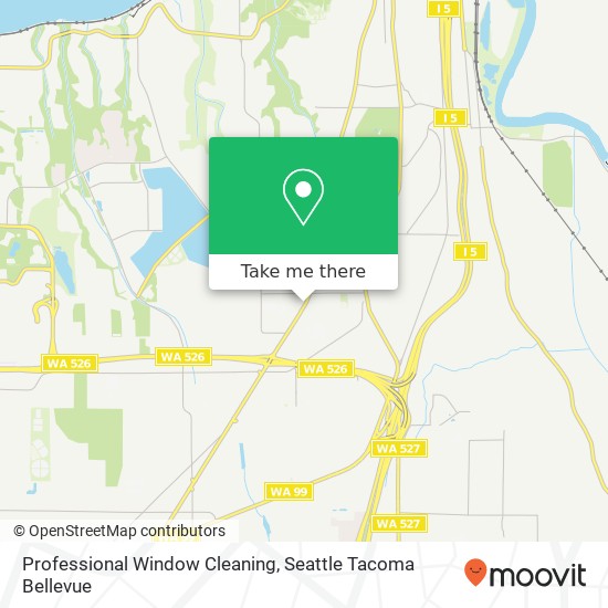 Mapa de Professional Window Cleaning