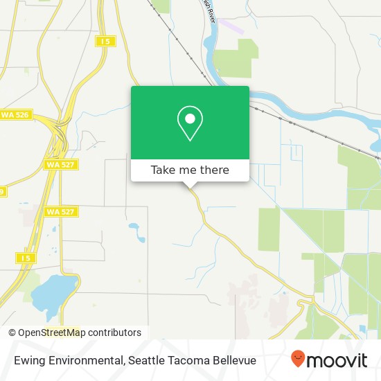 Ewing Environmental map