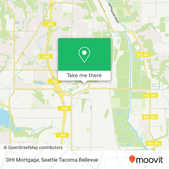 DHI Mortgage map