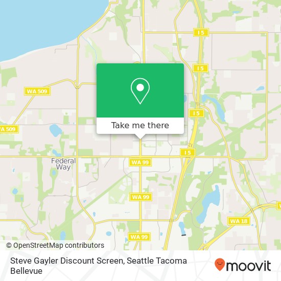 Mapa de Steve Gayler Discount Screen