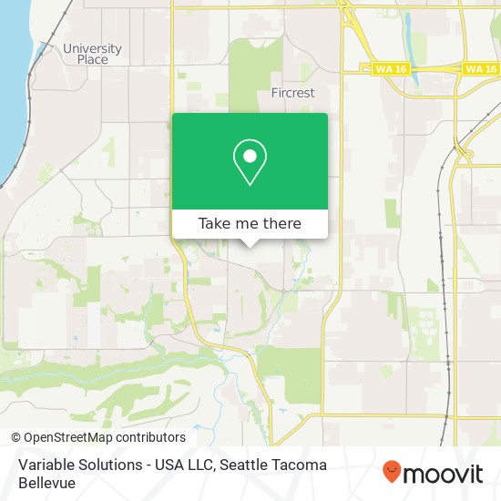 Variable Solutions - USA LLC map