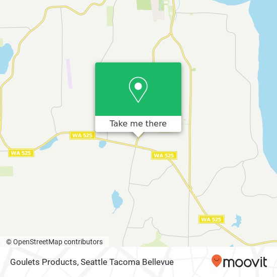 Goulets Products map