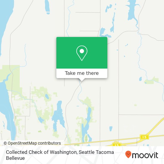 Collected Check of Washington map