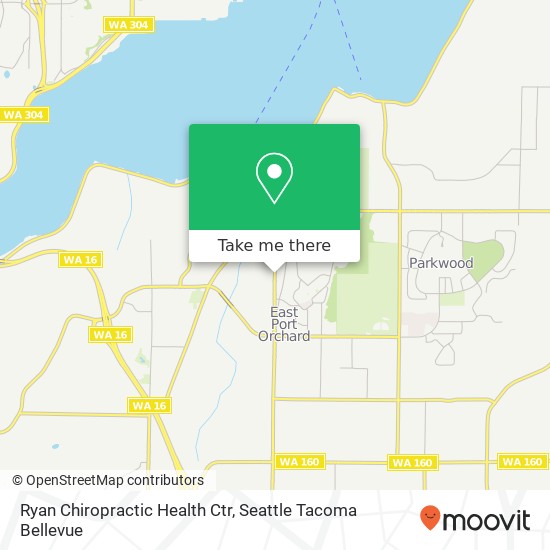 Ryan Chiropractic Health Ctr map