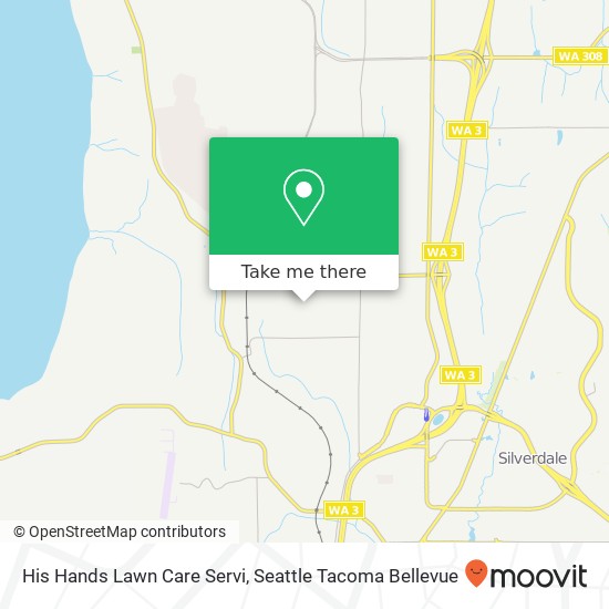 His Hands Lawn Care Servi map