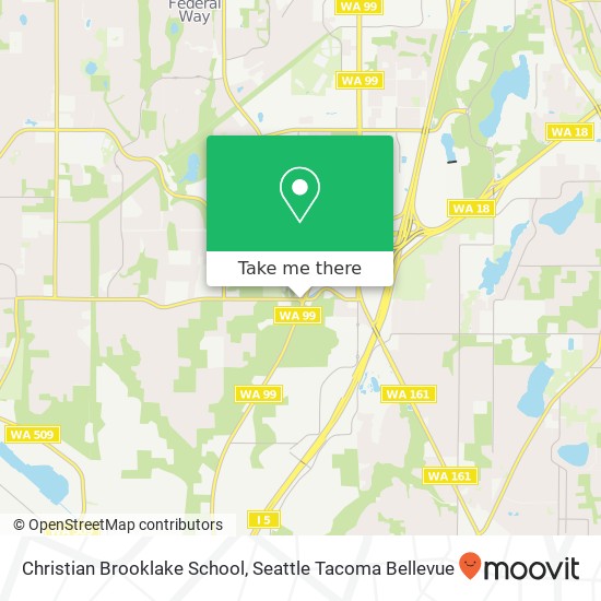 Mapa de Christian Brooklake School