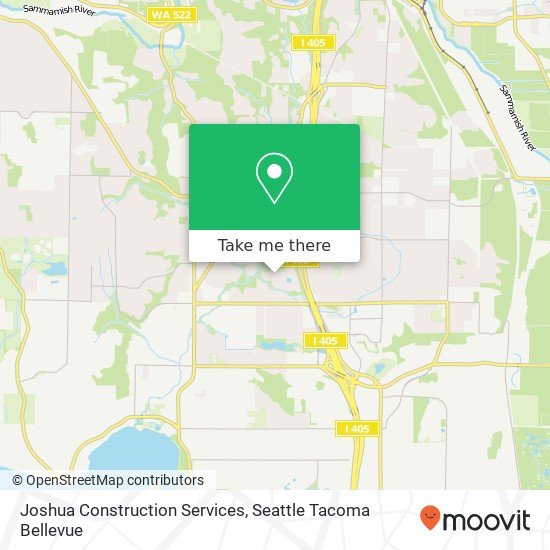Mapa de Joshua Construction Services