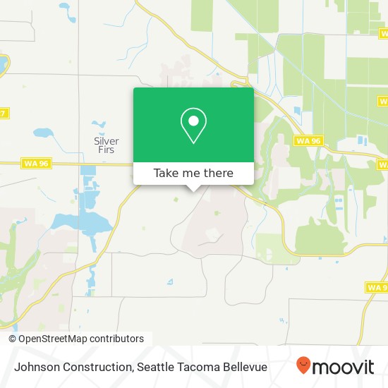 Johnson Construction map