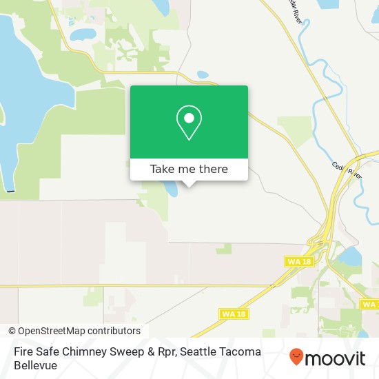 Mapa de Fire Safe Chimney Sweep & Rpr
