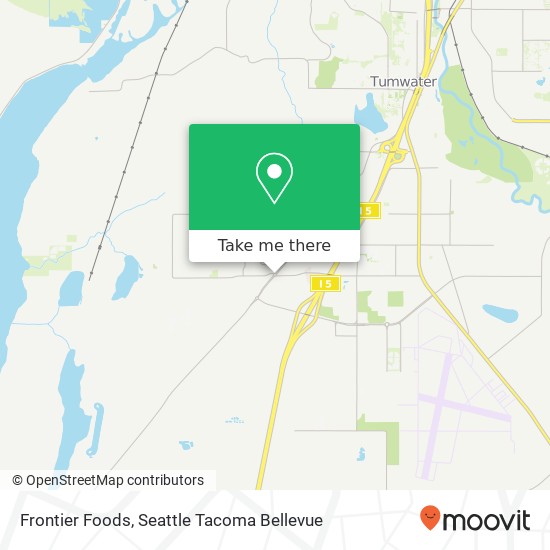Mapa de Frontier Foods