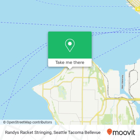 Mapa de Randys Racket Stringing