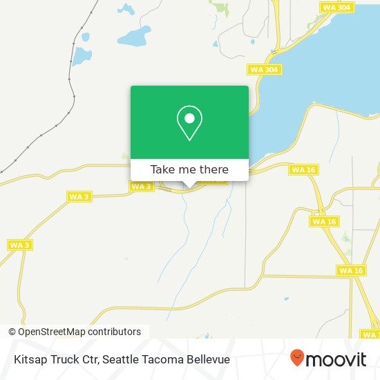 Kitsap Truck Ctr map