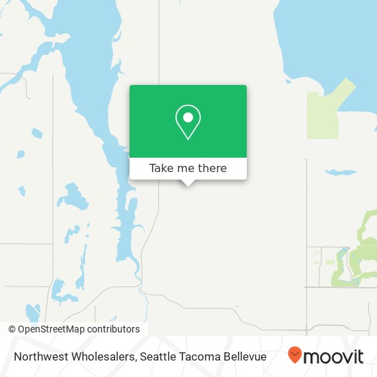Northwest Wholesalers map