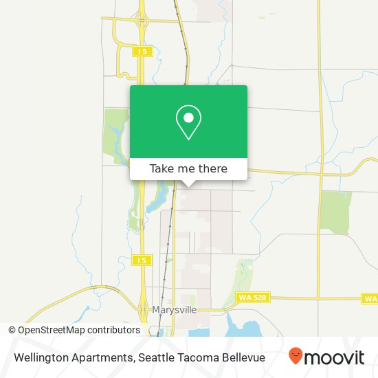 Wellington Apartments map