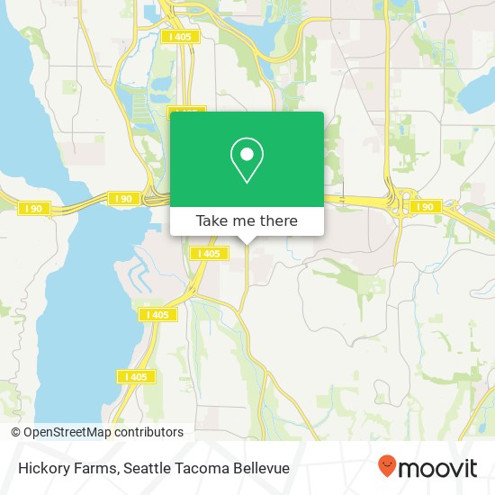Hickory Farms map