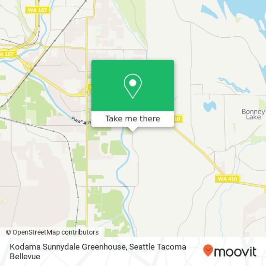 Mapa de Kodama Sunnydale Greenhouse