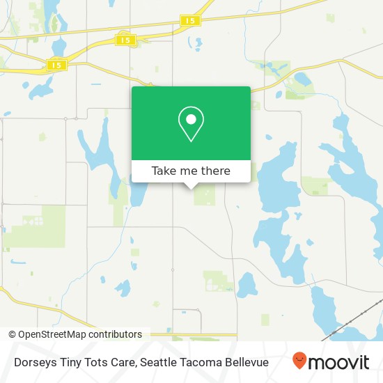 Dorseys Tiny Tots Care map