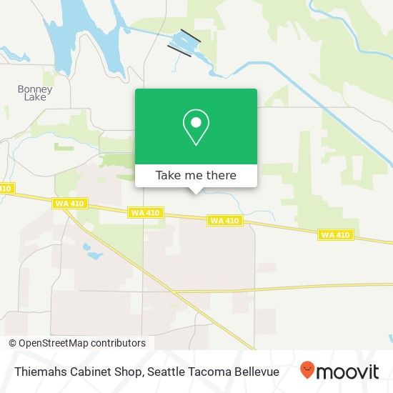 Thiemahs Cabinet Shop map