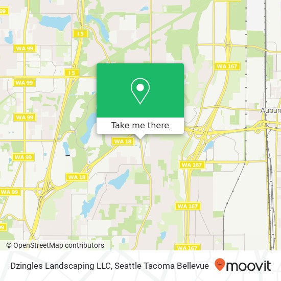 Mapa de Dzingles Landscaping LLC