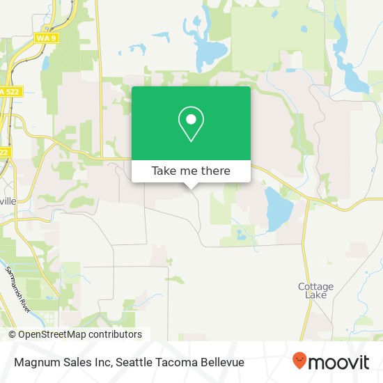 Magnum Sales Inc map