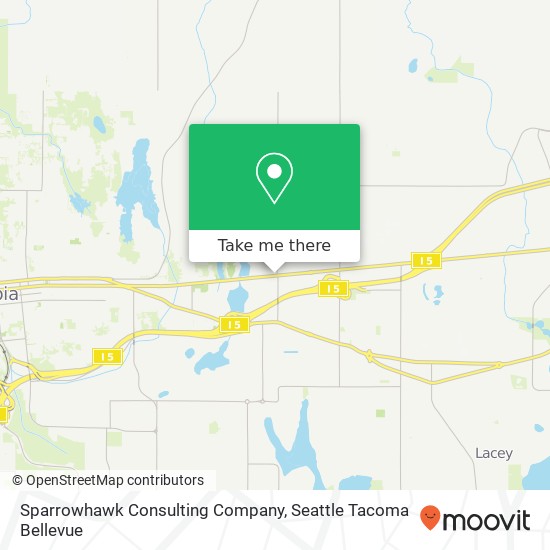 Sparrowhawk Consulting Company map