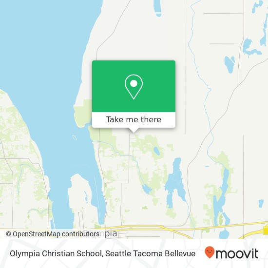 Mapa de Olympia Christian School