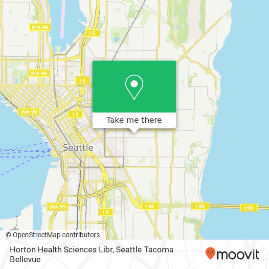 Mapa de Horton Health Sciences Libr