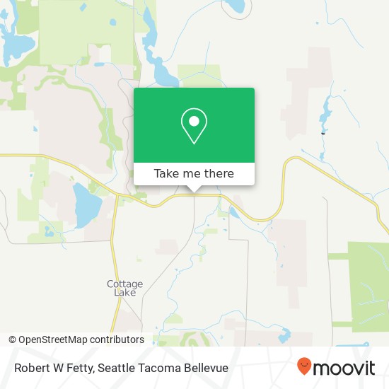 Robert W Fetty map