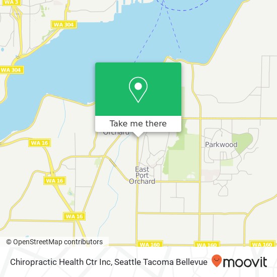 Chiropractic Health Ctr Inc map