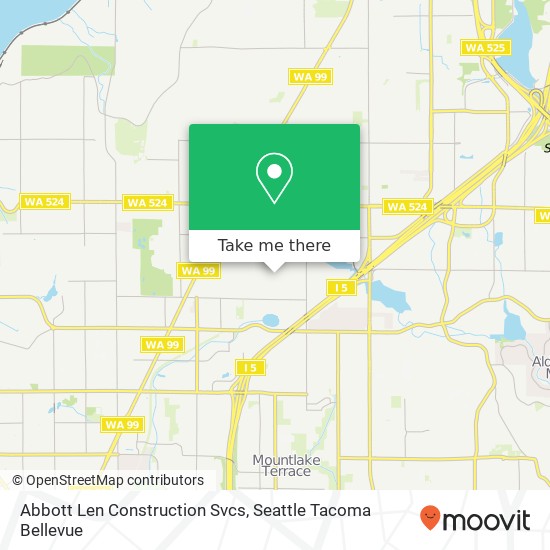 Mapa de Abbott Len Construction Svcs