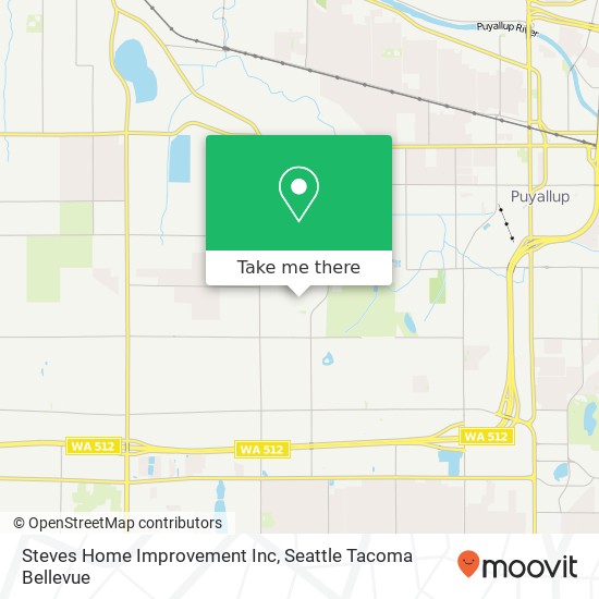 Mapa de Steves Home Improvement Inc