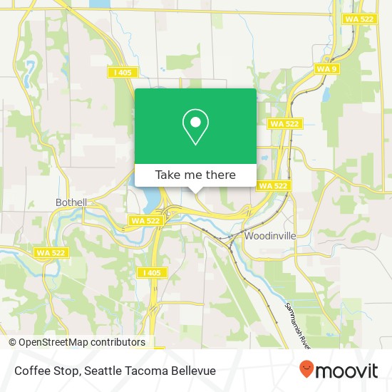 Coffee Stop map