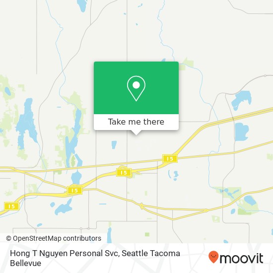 Hong T Nguyen Personal Svc map