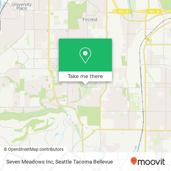 Mapa de Seven Meadows Inc