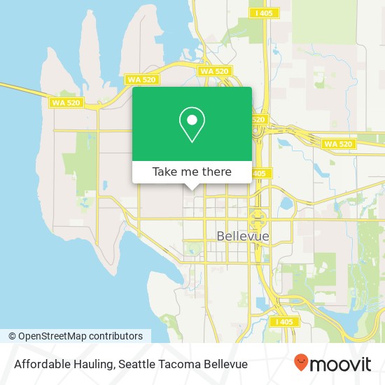 Affordable Hauling map