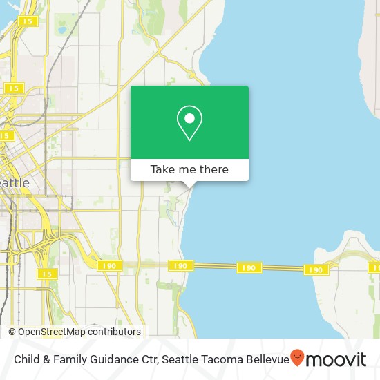 Child & Family Guidance Ctr map