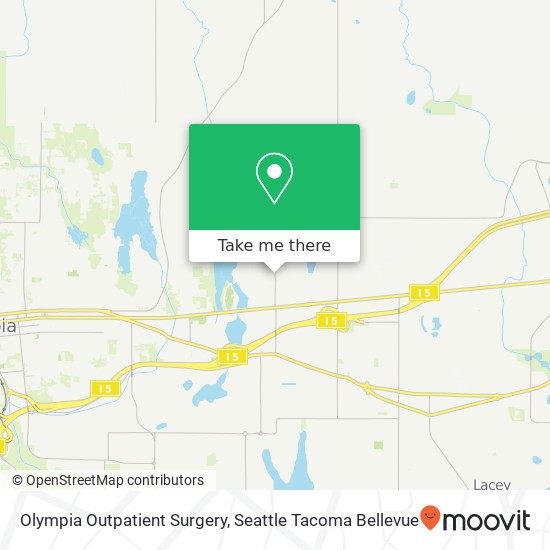 Mapa de Olympia Outpatient Surgery