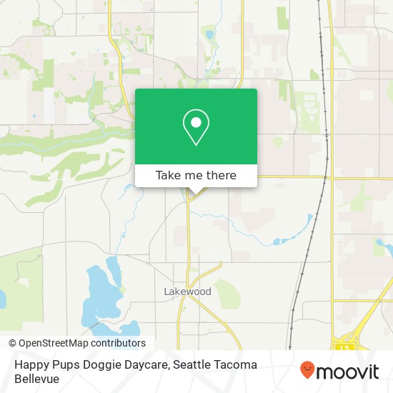 Happy Pups Doggie Daycare map