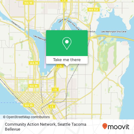 Community Action Network map