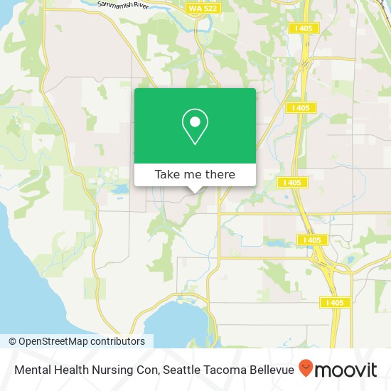 Mental Health Nursing Con map