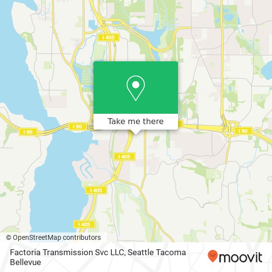 Factoria Transmission Svc LLC map