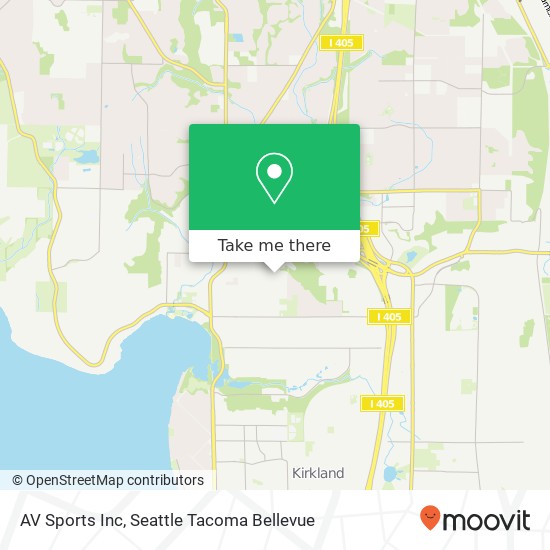 AV Sports Inc map